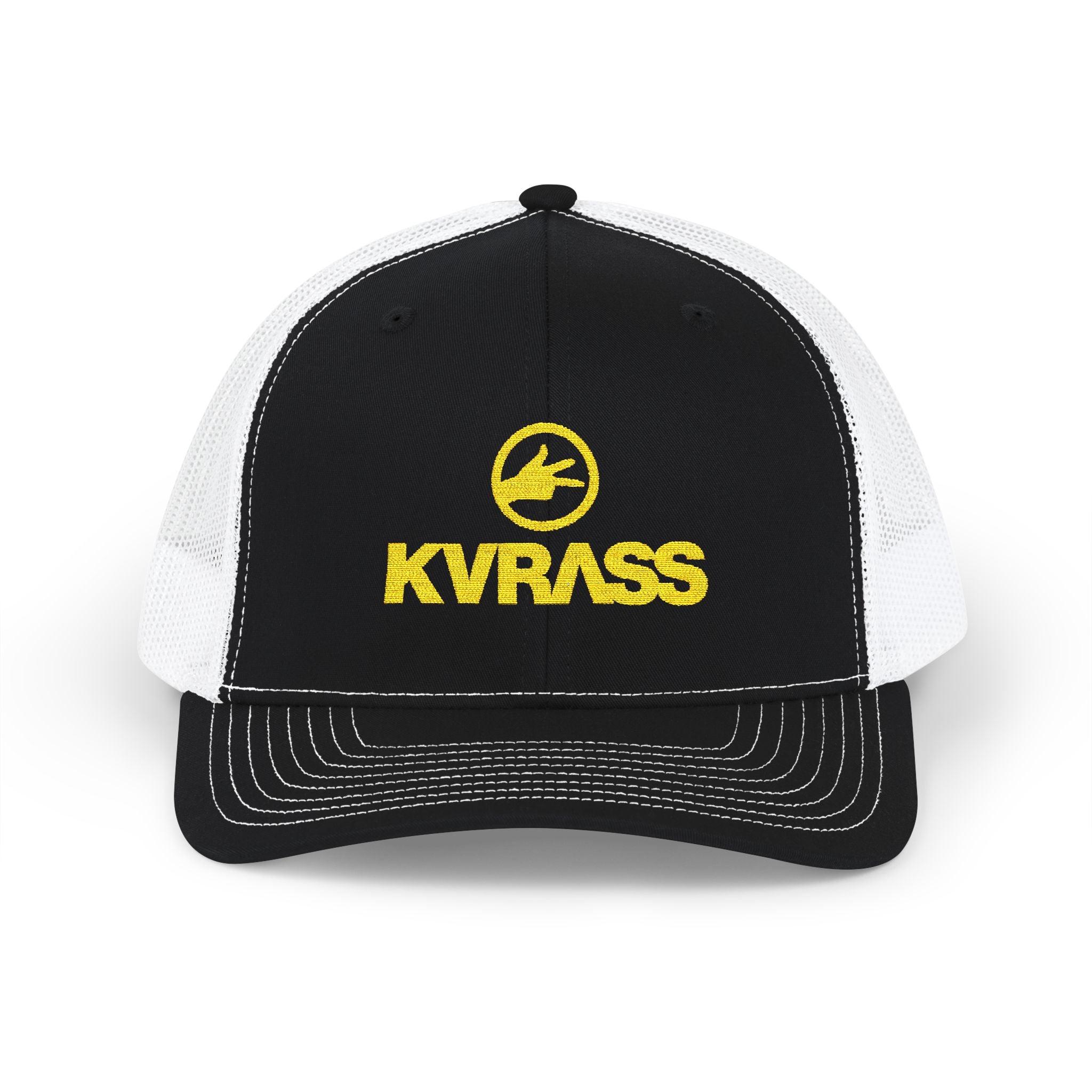 Image of Gorra de camionero con cierre a presión (bordada)
